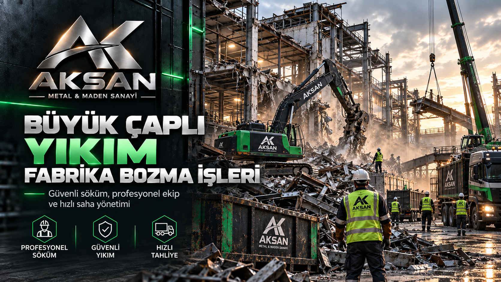 Büyük Çaplı Yıkım İşleri