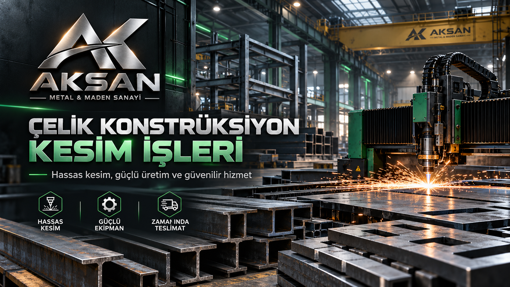 Çelik Konstrüksiyon Kesim