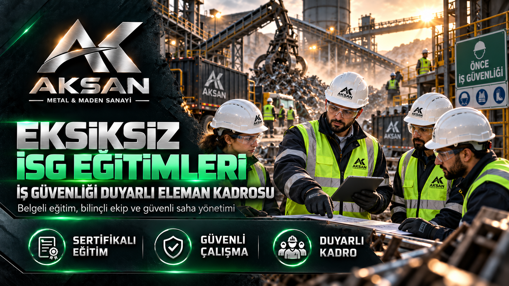 Eksiksiz Belge ve İSG Eğitimleri ile Tam Profesyonellik