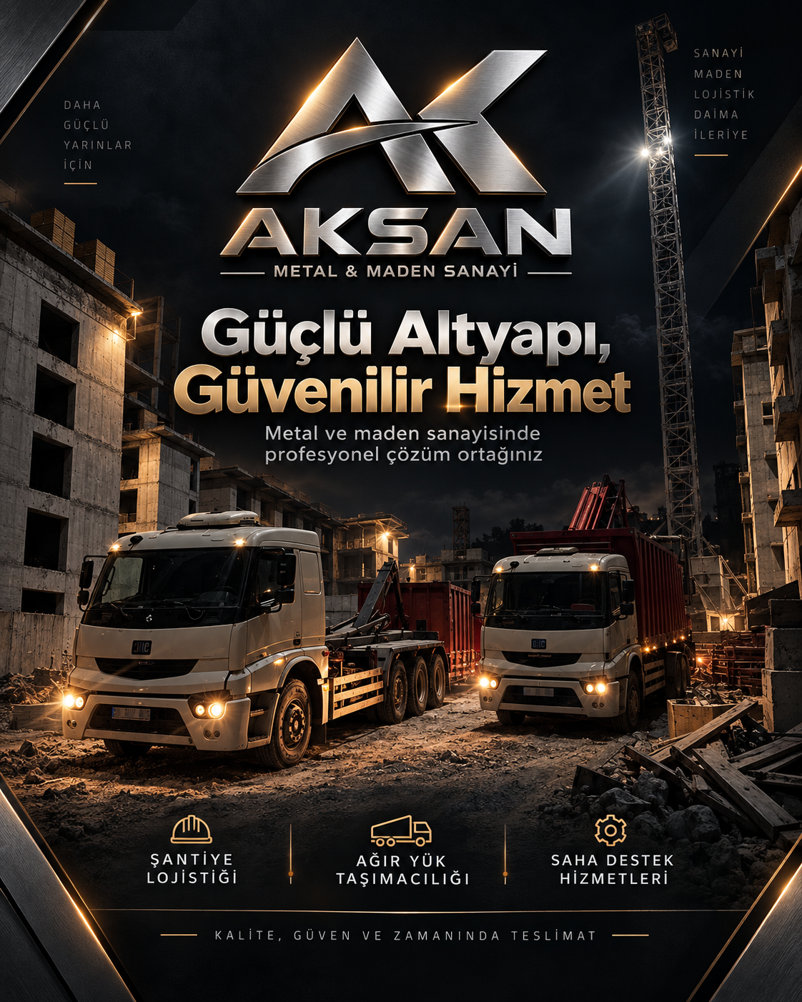 Fabrika Alanlarına Kasa ve Konteyner Bırakma